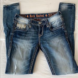 Women’s Rock Revival Skinny jeans
